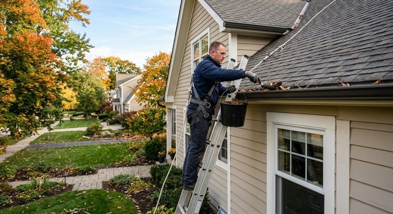 Clogged Gutter Clearing in Monmouth County, NJ