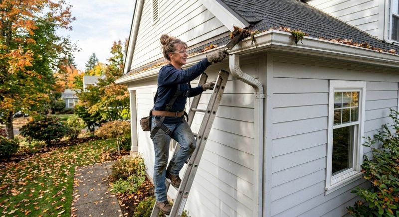 Gutter Downspout Unclogging in Longmont, CO