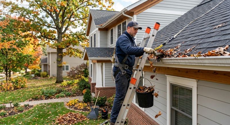 Clogged Gutter Clearing in Arvada, CO