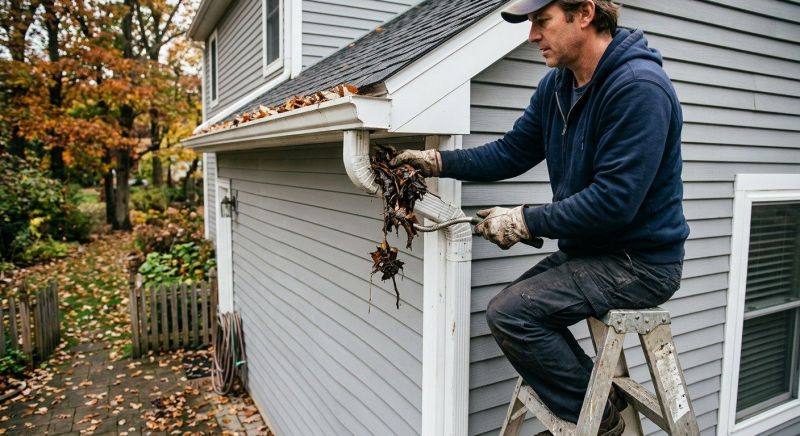 Clogged Gutter Clearing in Long Island, NY