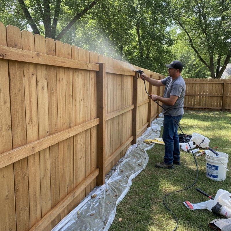 Fence Sealing in Renton, WA