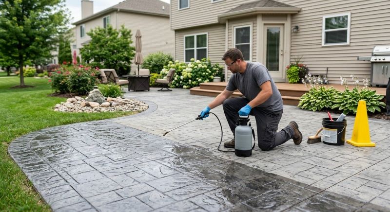 Pool Patio Sealing in Redmond, WA