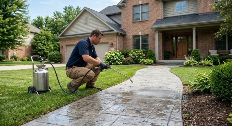 Sidewalk Concrete Sealing in Seattle, WA